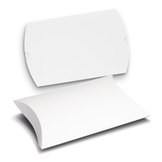 Medium Cardboard Pillow Boxes White